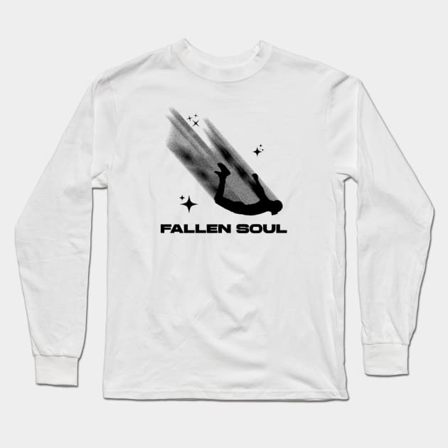 FALLEN SOUL BLACK Long Sleeve T-Shirt by Unexpected